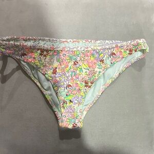 Victoria's Secret Floral Bikini Bottom - Multicolor